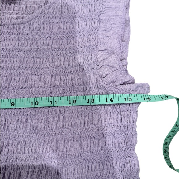 🩵5/$25🩵 VENUS Lilac Smocked Sleeveless Top - Picture 6 of 9
